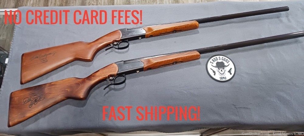 SPARTAN REMINGTON SPR 100 DALE EARNHARDT 12 GAUGE DALE JR 20 GAUGE SHOTGUNS-img-0