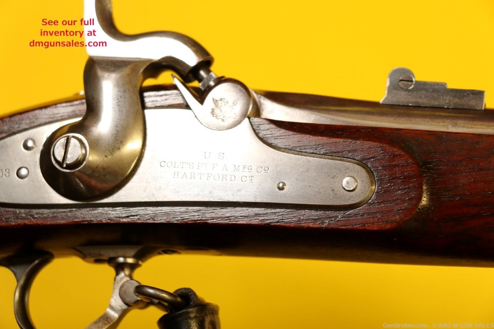 COLT 1861 SPECIAL PERCUSSION RIFLE 1862 NEW JERSEY .58 MUSKET ( THE BEST!) -img-29