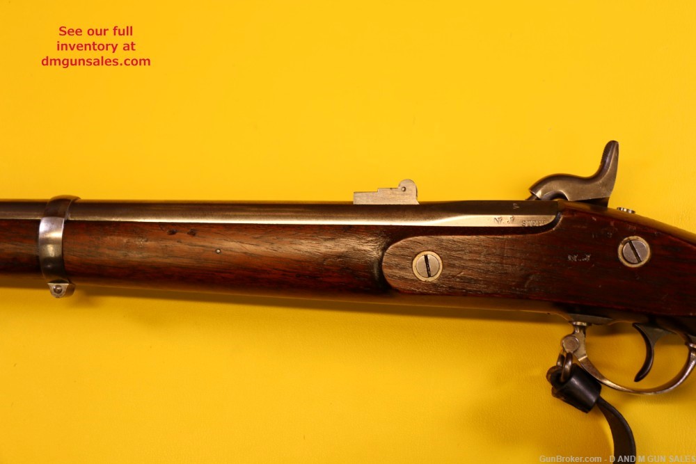 COLT 1861 SPECIAL PERCUSSION RIFLE 1862 NEW JERSEY .58 MUSKET ( THE BEST!) -img-7