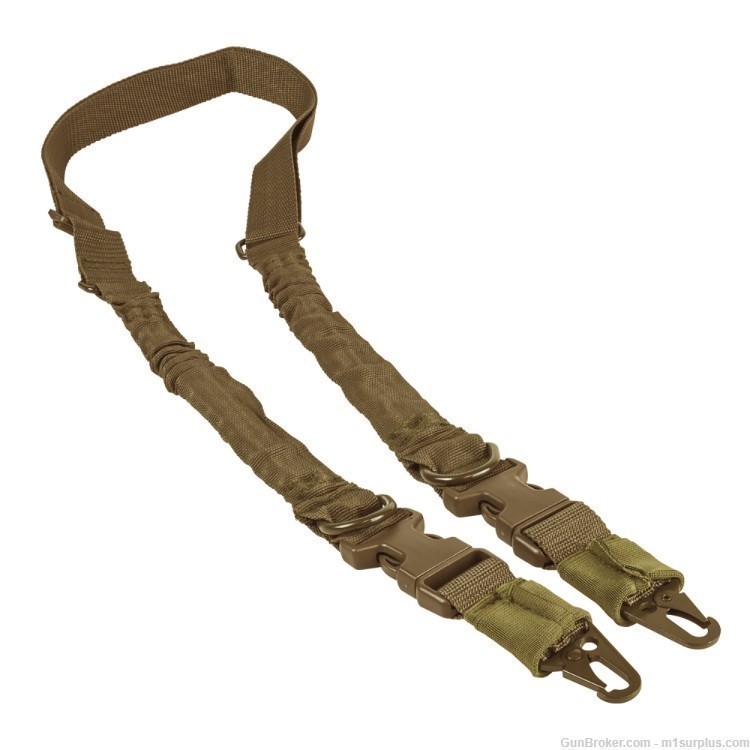 TAN 2 to 1 Point Convertible Rifle Sling for Hk MP5 SP89 Hk416 MR556-A -  Slings at GunBroker.com : 1067302736