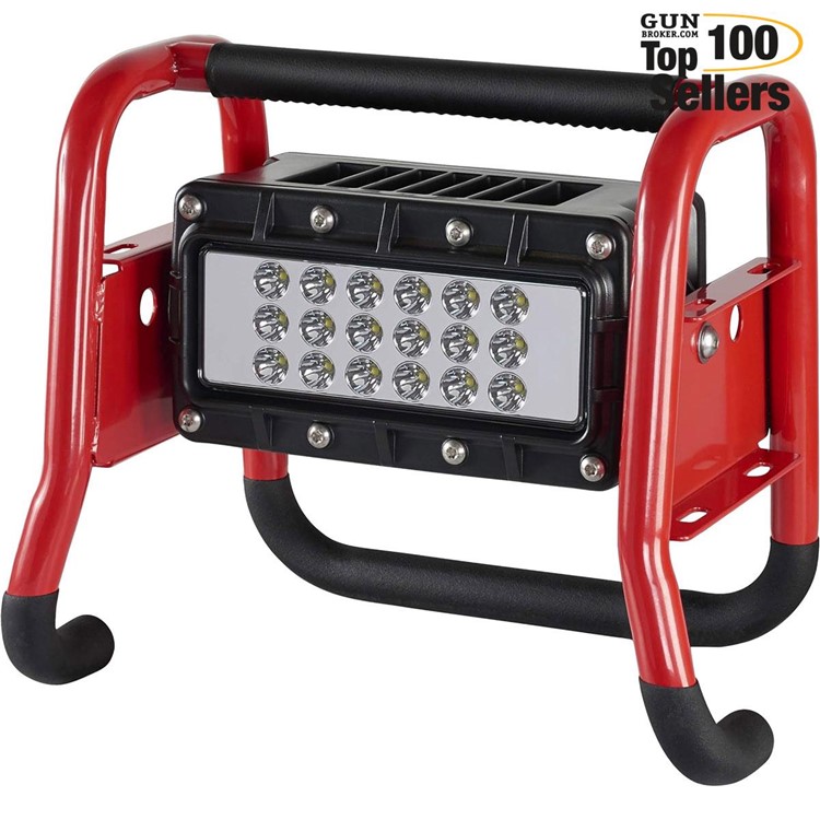 STREAMLIGHT Portable Scene Light II 120V AC/12V DC Red Flood Light ...