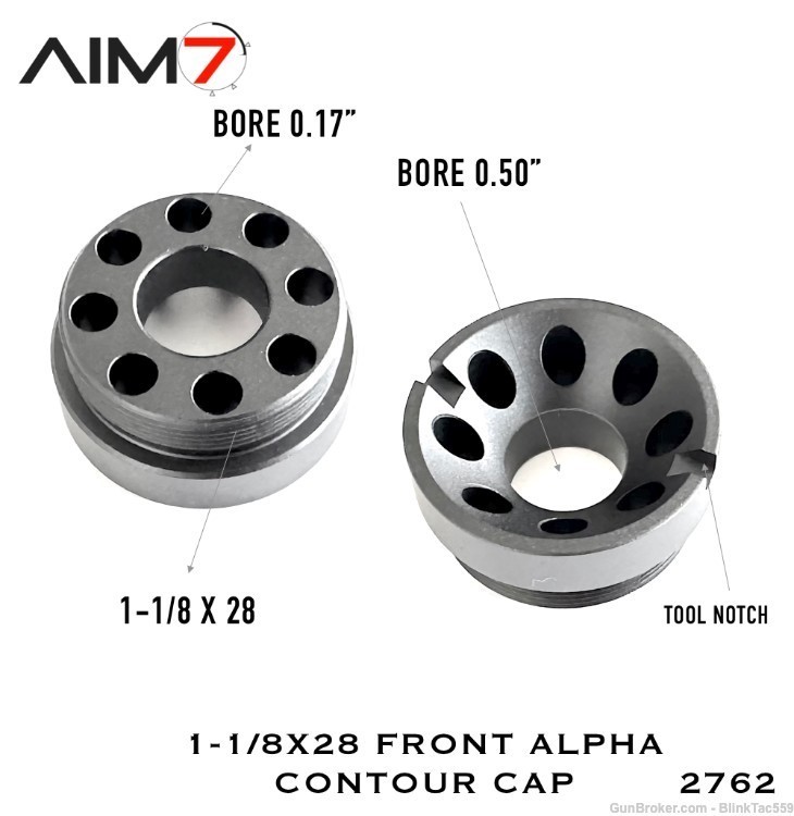 Aim7 STUMPY-2C .40cal Linear Comp 3 PCS 9/16x24 tpi - Other Gun ...