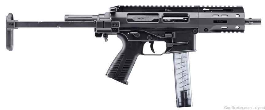 B&T SPC9 PDW SBR, 9mm, 4.5" Tri-Lug Barrel - NFA NEW! - Short Barrel ...