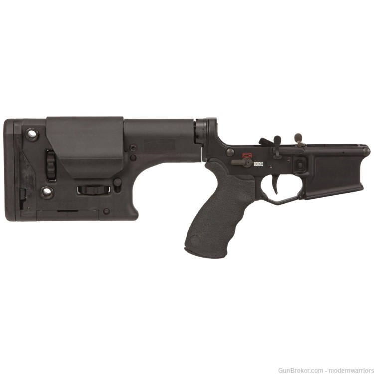 LMT MARS-LS DMR - Complete Ambi Lower - Adjustable Stock - Black ...