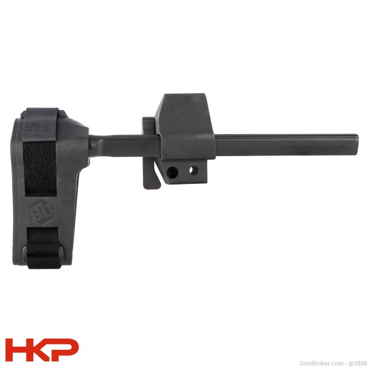 SB Tactical HK MP5, HK SP5 Retractable Pistol Stabilizing Brace - Black ...