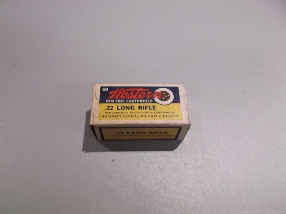 Western Rim Fire 22 Long - Vintage Ammo At Gunbroker.com : 1073715030