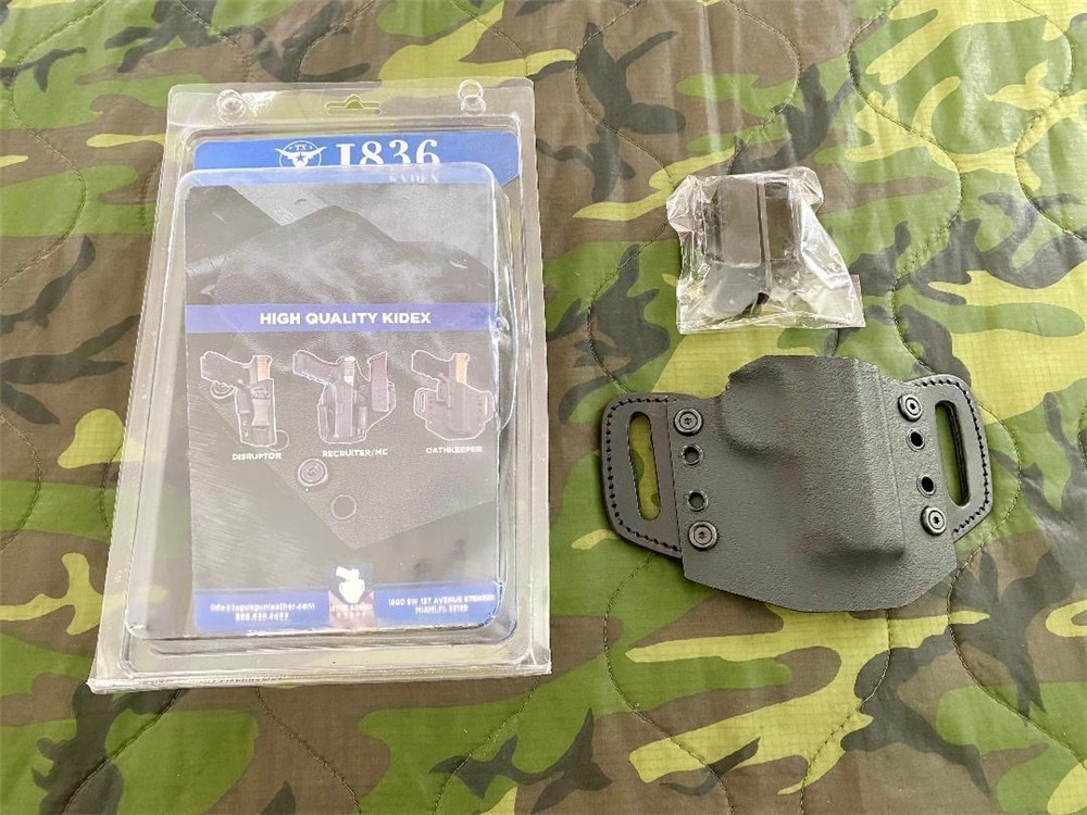 1836 Kydex Open Top Belt Holster For A Sig Sauer P938 RH - Holsters ...