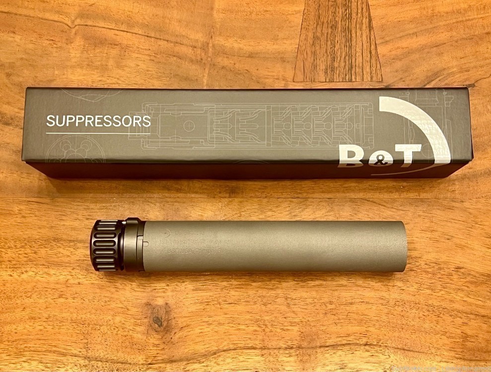 B&T ROTEX 7.62 Titanium Suppressor With SF Hub, SD-762ROTEX-TI ...