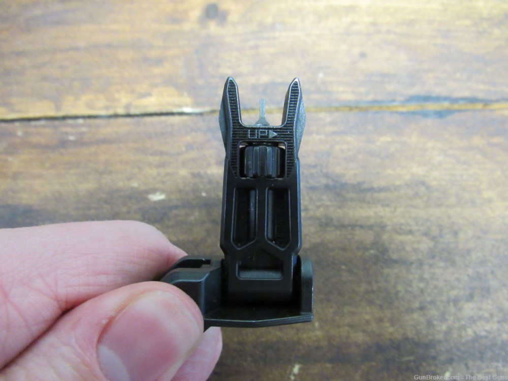 OEM Magpul MBUS Pro Offset Front & Rear Canted Flip Up Iron Sights ...