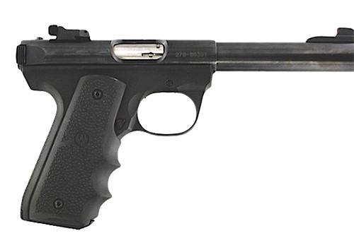 Hogue Rubber Grip Black Rubber for Ruger Mark II - Pistol Grips at ...