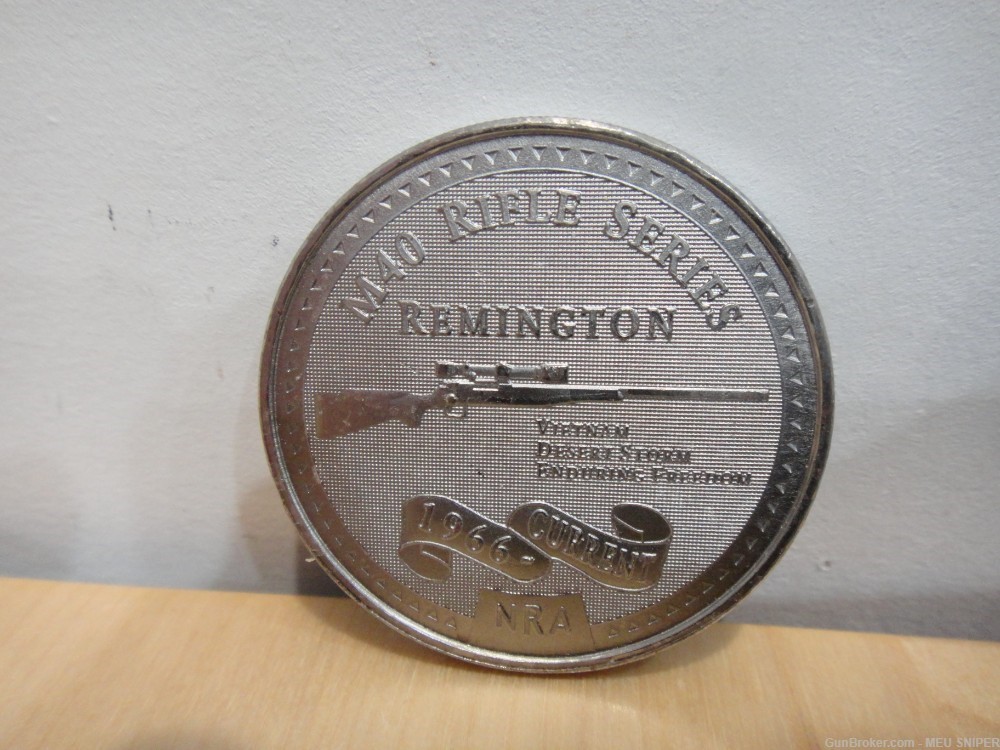 USMC Scout Sniper M40 Remington 700 collector coin rare 1966 current ...