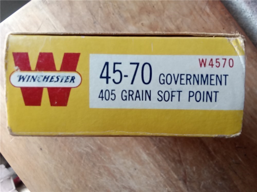 Vintage Western 45-70 Gov.405 Gr.soft Point Ammo - Vintage Ammo At 