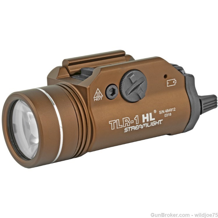 Streamlight, Tlr-1 Hl, High Lumen Rail Mounted Tactical Light - Weapon 