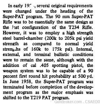 10mm - 405 Experimental Cartridge For Virtually Unknown Pistol Proof 