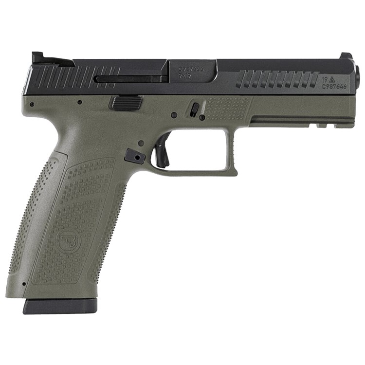 CZ-USA P-10 F 9mm 19rd ODG Handgun w/Polymer Frame 89545 - Semi Auto ...