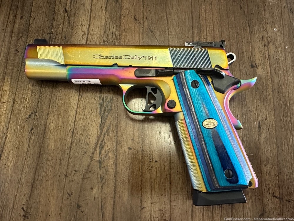 Charles Daly Chiappa 1911 Empire 45ACP 5” Nebula Rainbow Pistol NIB 440 ...