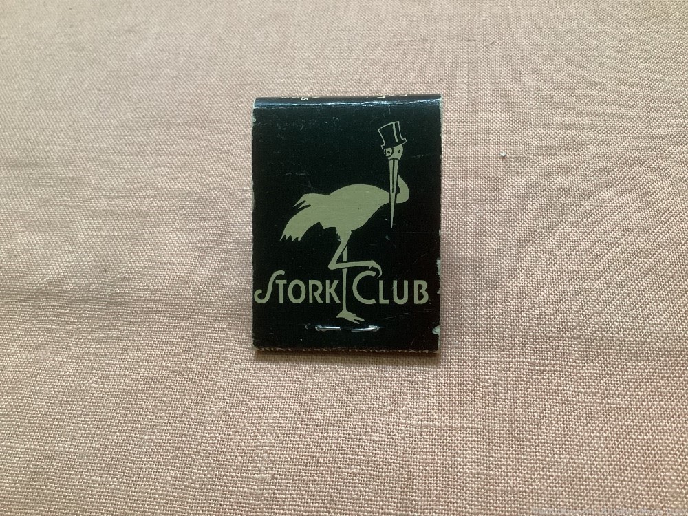 Stork Club, New York City Collectible Book Of Matches. - Other 