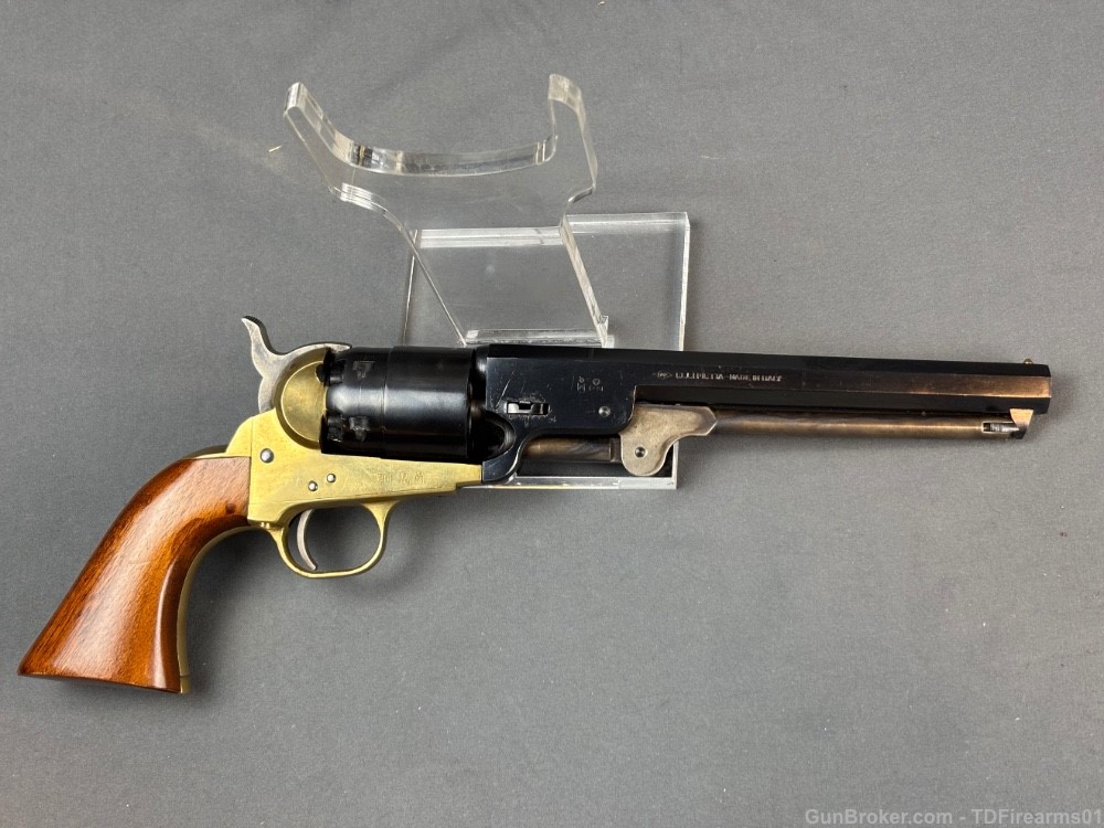 Pietta Colt 1851 Navy .44 Cal Cap And Ball Brass Frame Revolver 