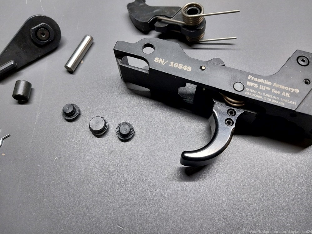 Franklin Armory BFSIII AK-C1 binary trigger for AK47 AK74 platforms ...