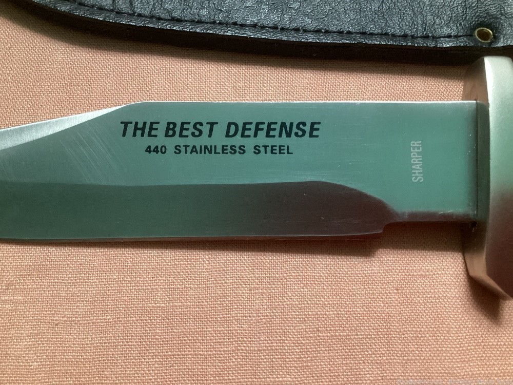 The Best Defense Fixed Blade Knife. - Fixed Blade Knives At Gunbroker 