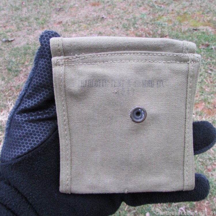 WWII M1 30 Carbine Magazine Pouch Charlotte Tent Fans Inland Winchester ...