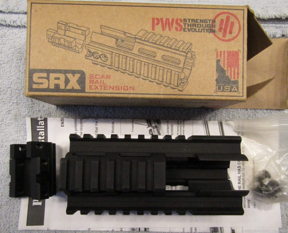 NOS PWS SRX SCAR rail extension FN SCAR 16 17 16s 17s clone - Other ...