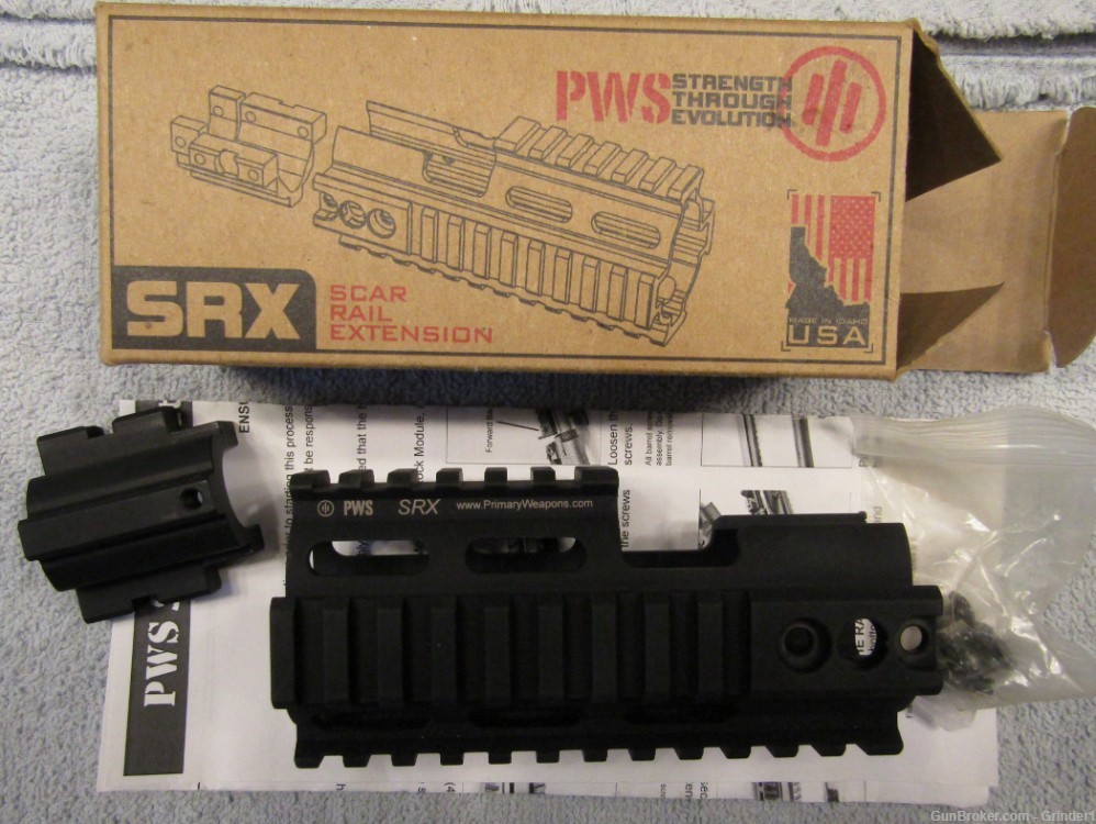 NOS PWS SRX SCAR rail extension FN SCAR 16 17 16s 17s clone - Other ...