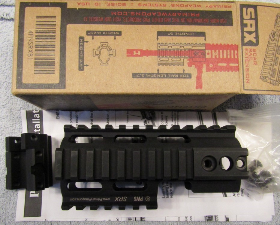 NOS PWS SRX SCAR rail extension FN SCAR 16 17 16s 17s clone - Other ...