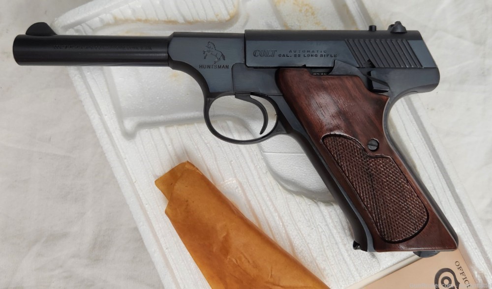 Colt Huntsman 1976 .22 Handgun New In Box W Manual and Papers! Rare ...