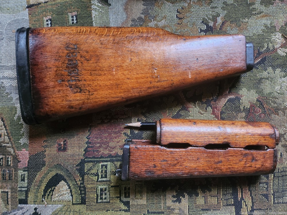 Complete surplus Yugo m70 wood furniture set - AK47 Stocks, Forends ...