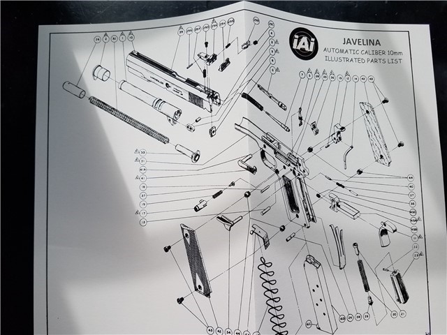 iAi / AMT Javelina 10mm Owners Manual - Other Gun Accessories & Parts ...