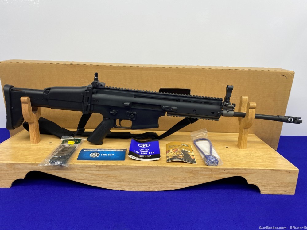 FHN FN SCAR 17S 7.62x51mm Black 16.25