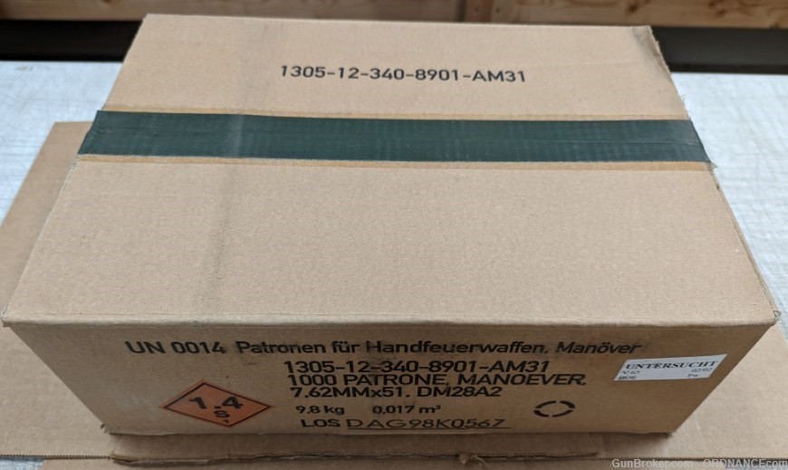 308 7 62x51 blank ammunition 7 62 ammo blanks 1000 rounds m134 minigun