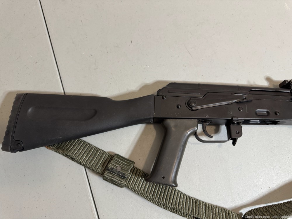 Hungarian AK-63D built with Fixed Polymer Stock, M+M Quad Rail, & sling ...