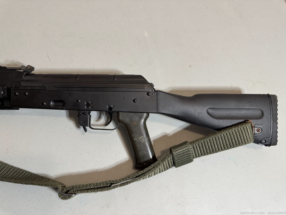 Hungarian AK-63D built with Fixed Polymer Stock, M+M Quad Rail, & sling ...