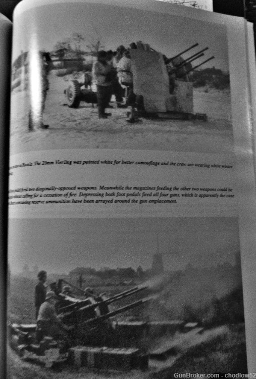 German WW11 Anti-Aircraft 20MM Inert Round & German 20MM Flak book ...