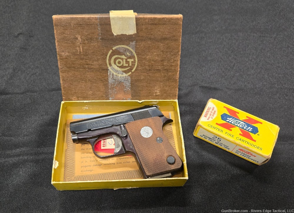 Colt Automatic 25 - Semi Auto Pistols at GunBroker.com : 1093328038