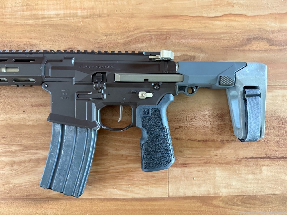 Q Honey Badger 5.56 Pistol - Vortex Stealth Shadow Duracoat - Semi Auto ...