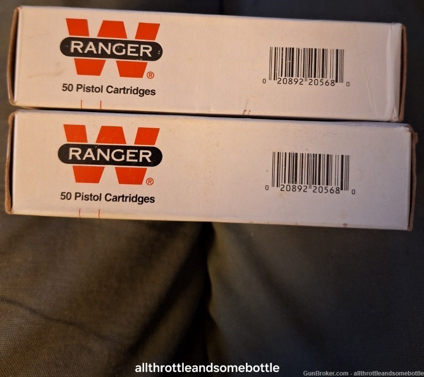 (100) rounds Winchester Ranger SXT (pre-Black Talon) - Vintage Ammo at ...