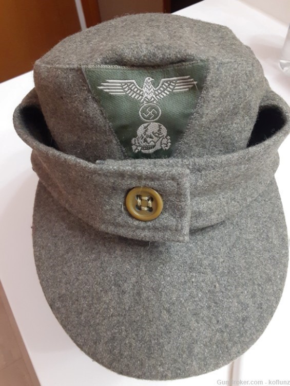 WWII German M43 Cap - WW1 & WW2 Collectibles at GunBroker.com : 1095095870