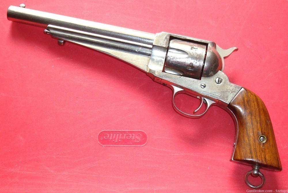 RARE Remington Model 1875 Serial # 1 - Single Action, .44-40 - Indian ...