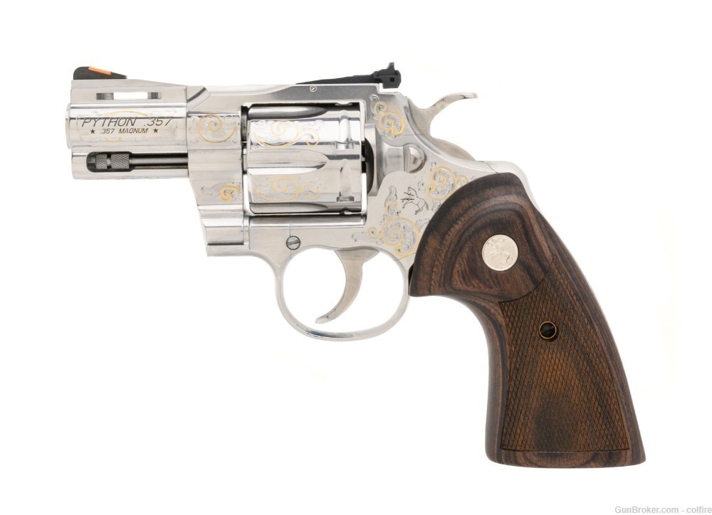 Limited Edition Python No. 8 or 300 Revolver .357 Magnum (NGZ4852) New ...