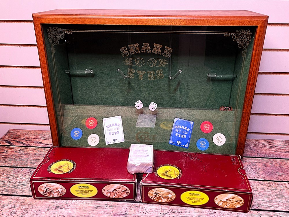 Colt Python Snake Eyes .357 Mag #410 of 500 1989 RARE SET & DISPLAY ...