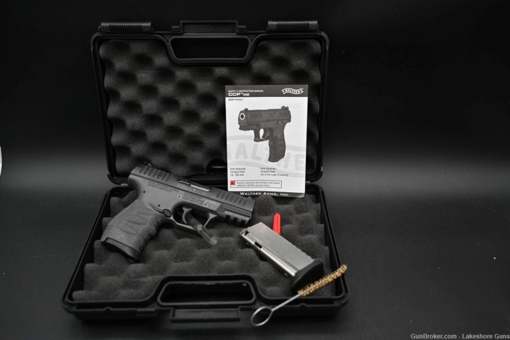 Walther CCP M2 Tungsten 9MM Pistol W/ Case - Semi Auto Pistols at ...