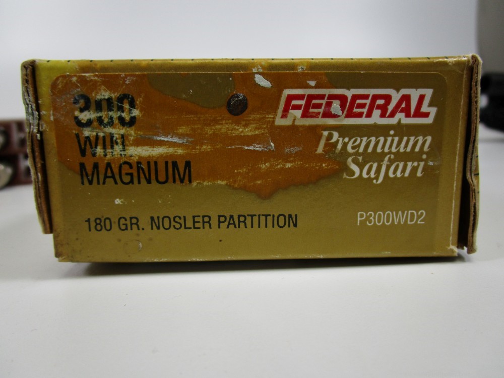 Federal Premium Safari P300WD2 .300 Win Mag 180 Gr Nosler Partition 20 Rds-img-4