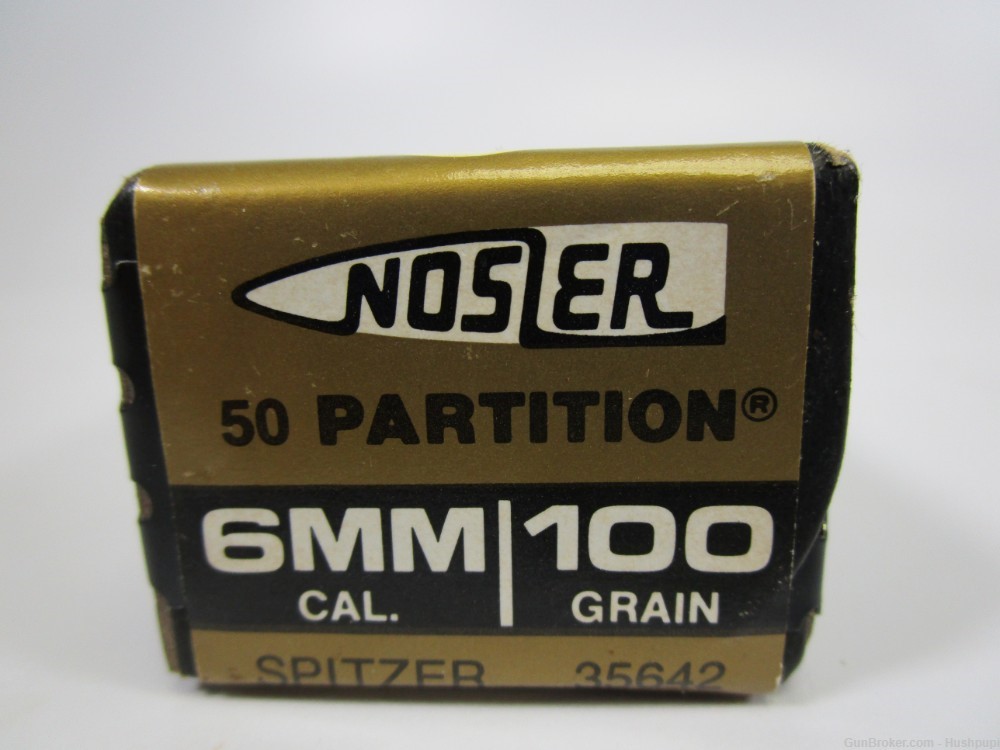Nosler 6mm 95 Ballistic Tip Cal. .243 250 Ct. Bullets Spitzer 35642 39534-img-2