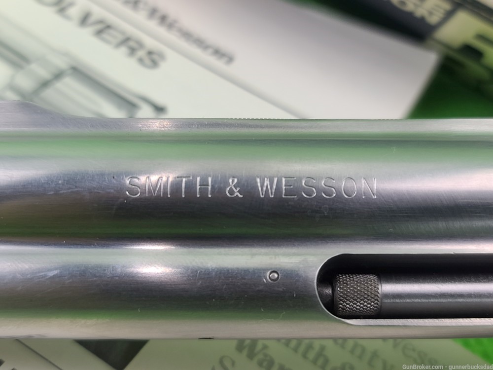 Smith & Wesson 627-0 * 357 Mag PRELOCK STAINLESS 5 1/2" FULL LUG UNFLUTED -img-31