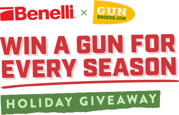 Benelli + GunBroker: Win a Gun for Every Season - Holiday Giveaway