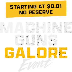 Machine Guns Galore Event - Shop Now
