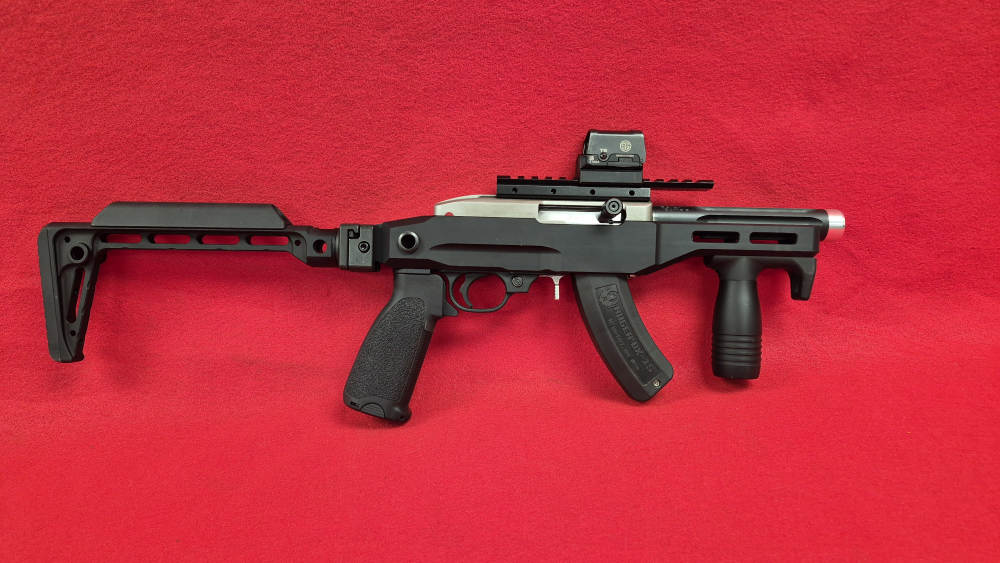 10/22 Machine Gun AMT 25/22 Lightning .22 LR
